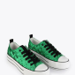 Sneakers verdes tejido trenzado LOLA CASADEMUNT