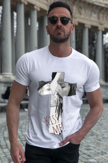 CAMISETA KISS END BLANCO
