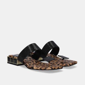 Sandalias Summer 272 Strass Leopard EXE