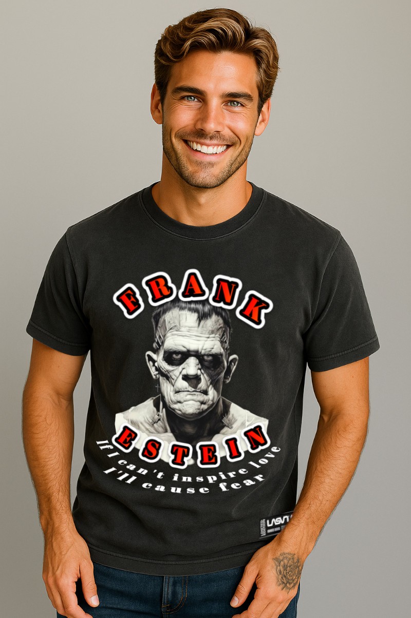 camiseta-de-hombre-frank-negro-de -LASAL