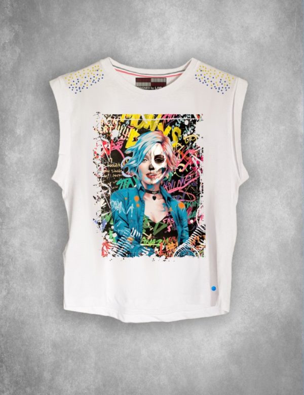 Camiseta Amazing blanca LASAL.