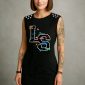 Vestido LS negro LASAL.