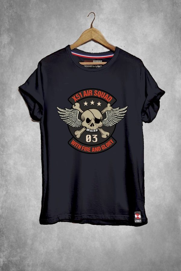 Camiseta GLORY negra LASAL.