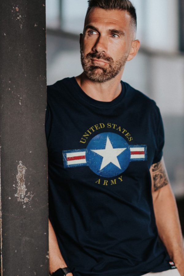 Camiseta USA marino LASAL.