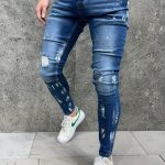 Pantalón PAINT denim LASAL.