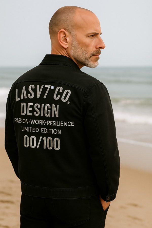 Sobrecamisa Design negro LASAL.