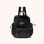 Mochila negra para portátil poliamida reciclada MUNICH.