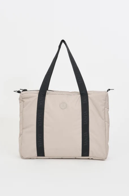 Bolso acolchado Tupan stone grey TANTÄ. 