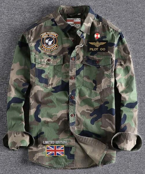 Sobrecamisa Pilot camuflaje LASAL.