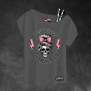 Camiseta gris Mama LASAL.