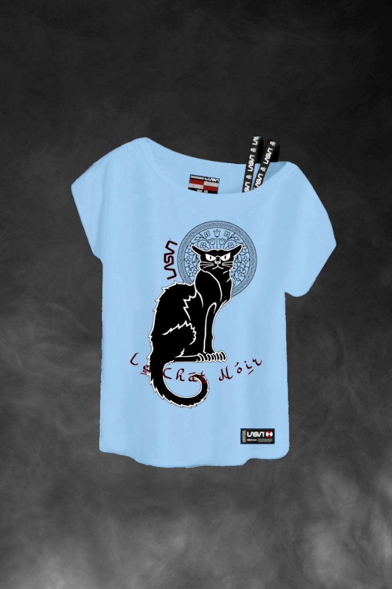 Camiseta azul celeste Noir LASAL.